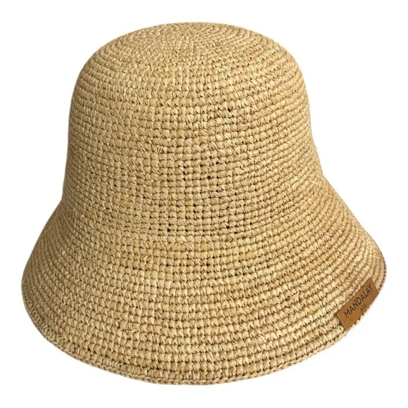 THE CALA COVE RAFFIA BUCKET HAT - Picture 3 of 12